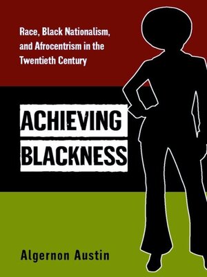 cover image of Achieving Blackness